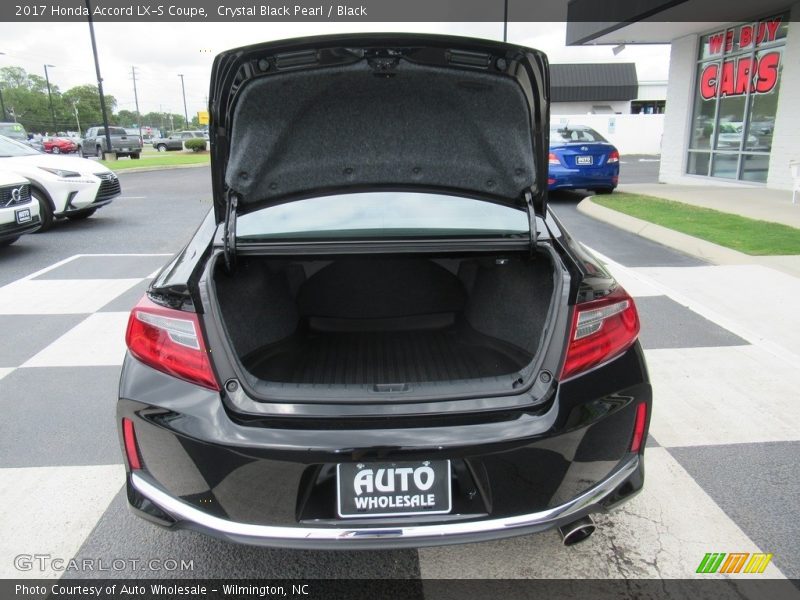 Crystal Black Pearl / Black 2017 Honda Accord LX-S Coupe