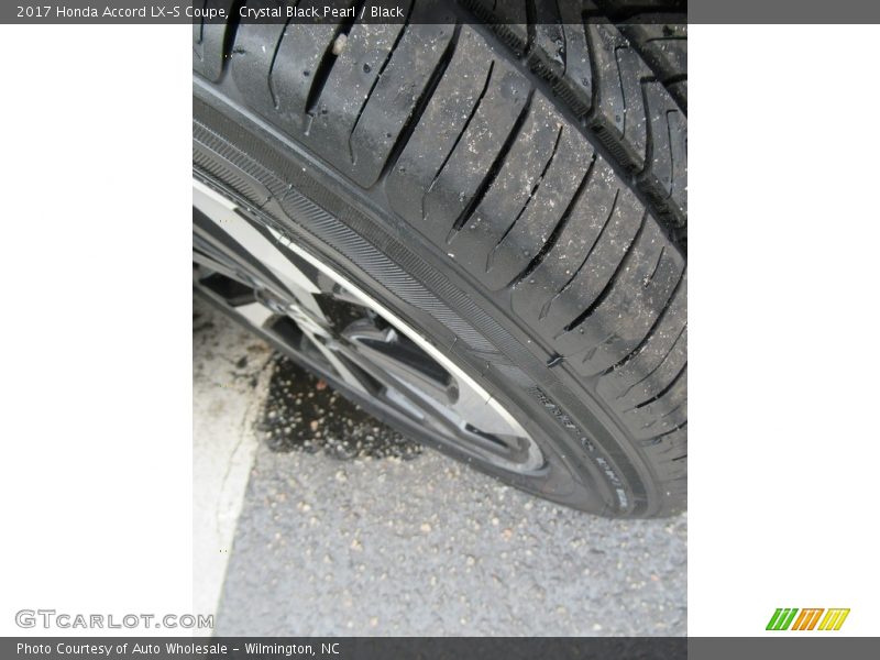 Crystal Black Pearl / Black 2017 Honda Accord LX-S Coupe