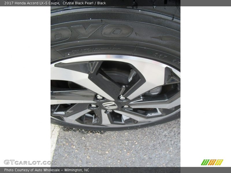 Crystal Black Pearl / Black 2017 Honda Accord LX-S Coupe
