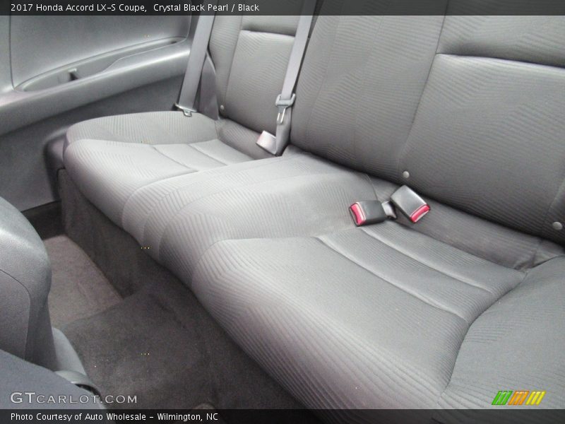 Rear Seat of 2017 Accord LX-S Coupe