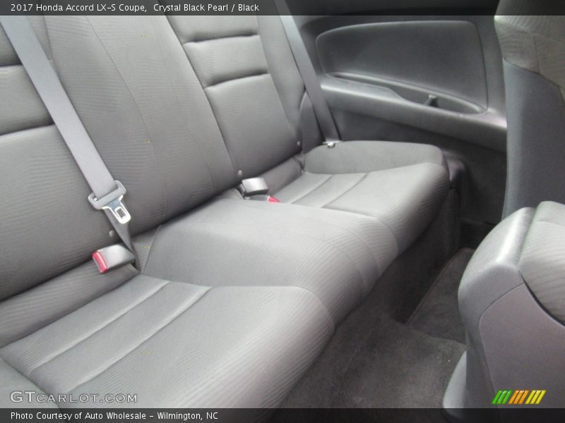 Crystal Black Pearl / Black 2017 Honda Accord LX-S Coupe
