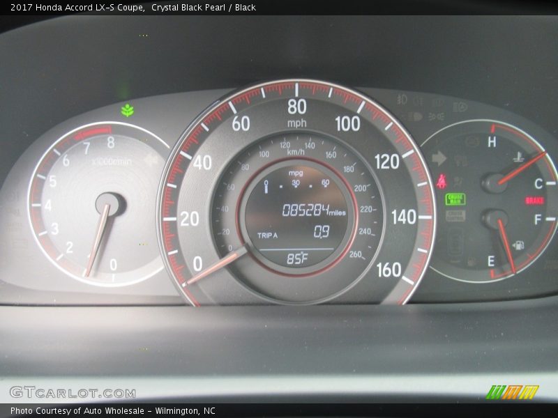  2017 Accord LX-S Coupe LX-S Coupe Gauges