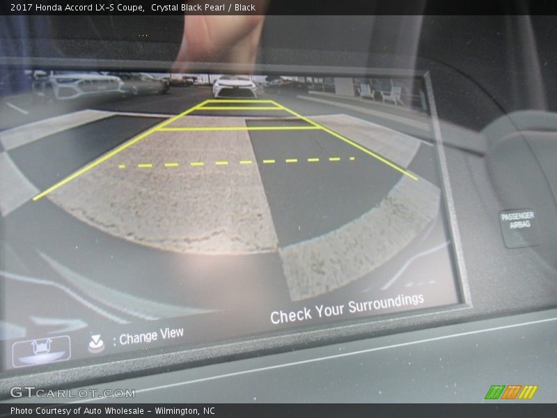 Crystal Black Pearl / Black 2017 Honda Accord LX-S Coupe
