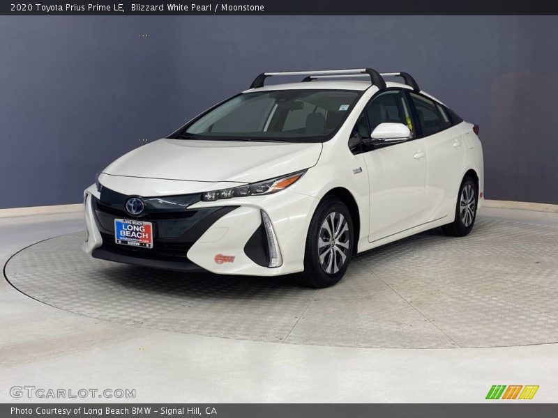 Blizzard White Pearl / Moonstone 2020 Toyota Prius Prime LE