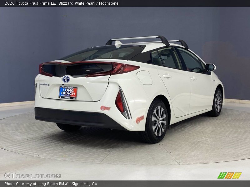 Blizzard White Pearl / Moonstone 2020 Toyota Prius Prime LE