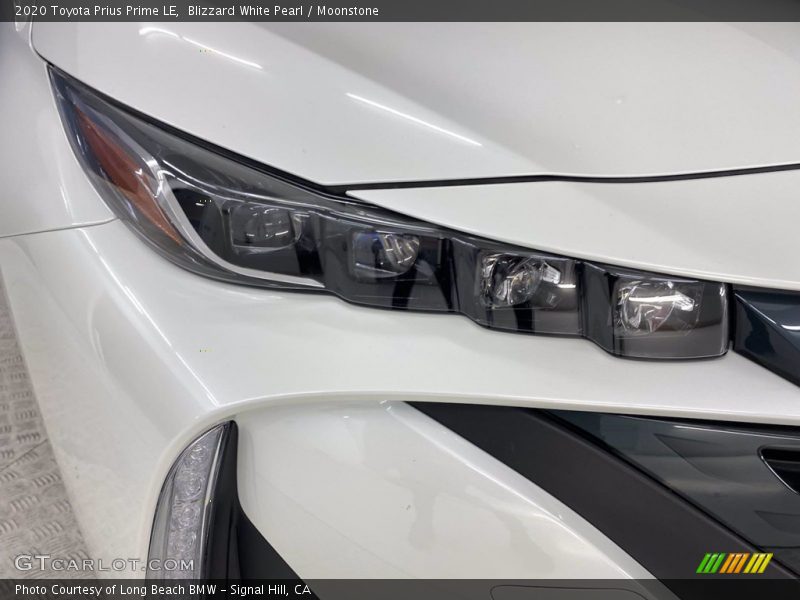 Blizzard White Pearl / Moonstone 2020 Toyota Prius Prime LE