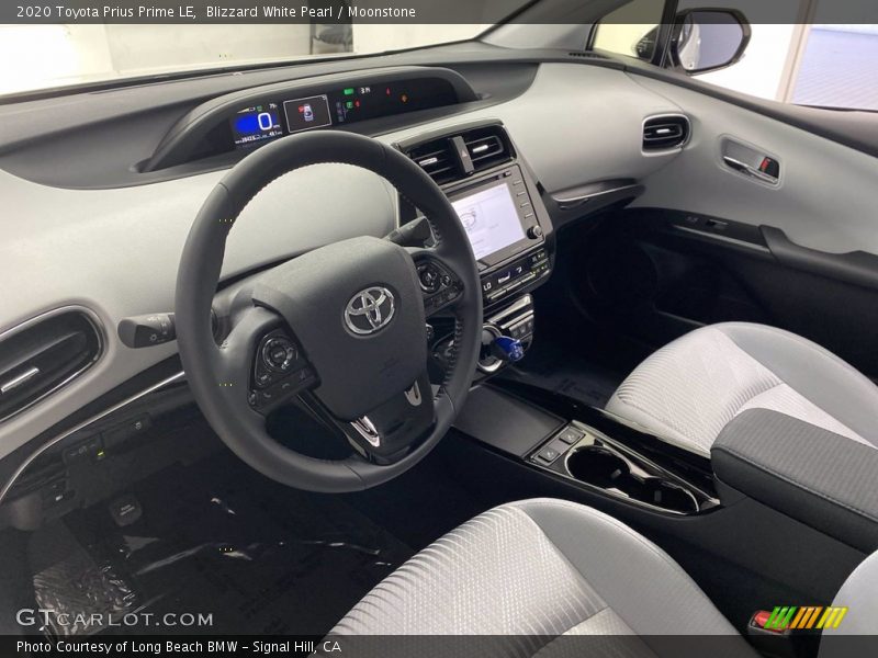 Blizzard White Pearl / Moonstone 2020 Toyota Prius Prime LE