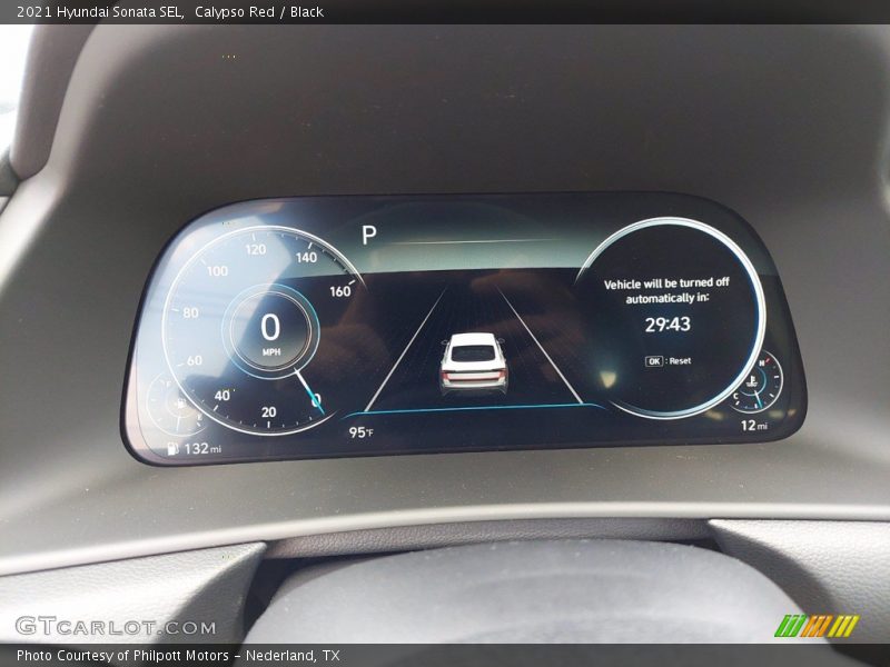 Calypso Red / Black 2021 Hyundai Sonata SEL