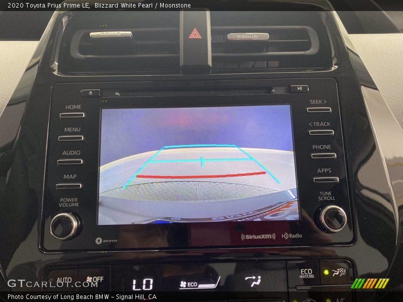 Blizzard White Pearl / Moonstone 2020 Toyota Prius Prime LE