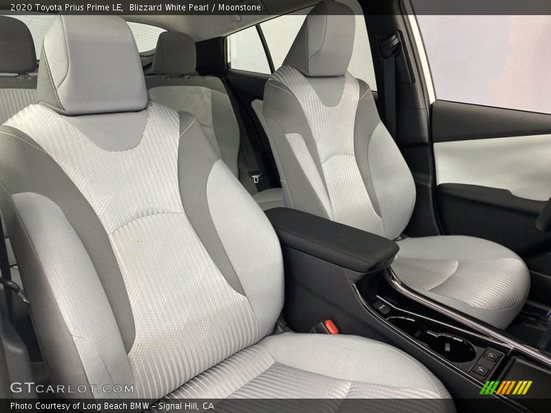 Front Seat of 2020 Prius Prime LE