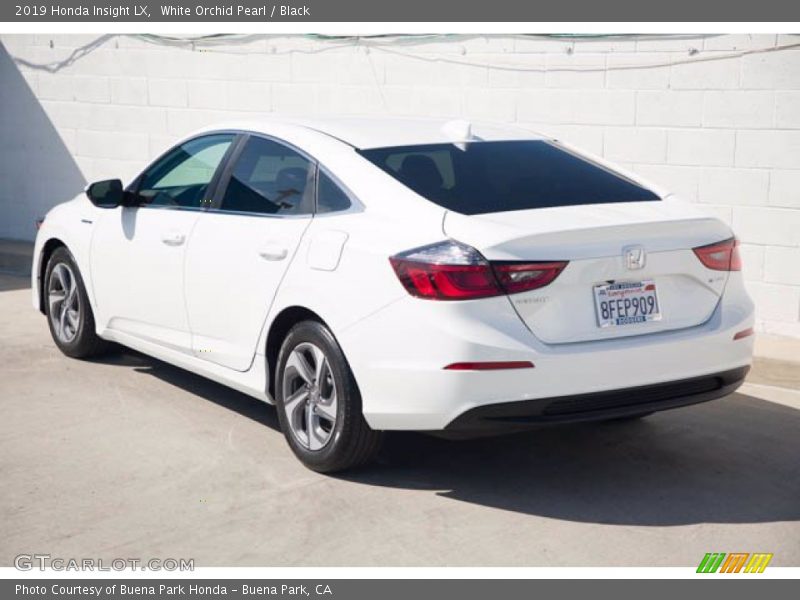 White Orchid Pearl / Black 2019 Honda Insight LX
