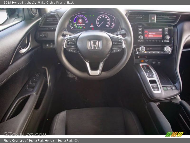 White Orchid Pearl / Black 2019 Honda Insight LX