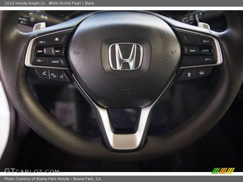 White Orchid Pearl / Black 2019 Honda Insight LX