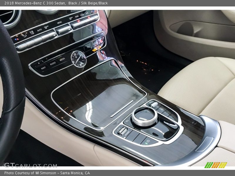 Black / Silk Beige/Black 2018 Mercedes-Benz C 300 Sedan