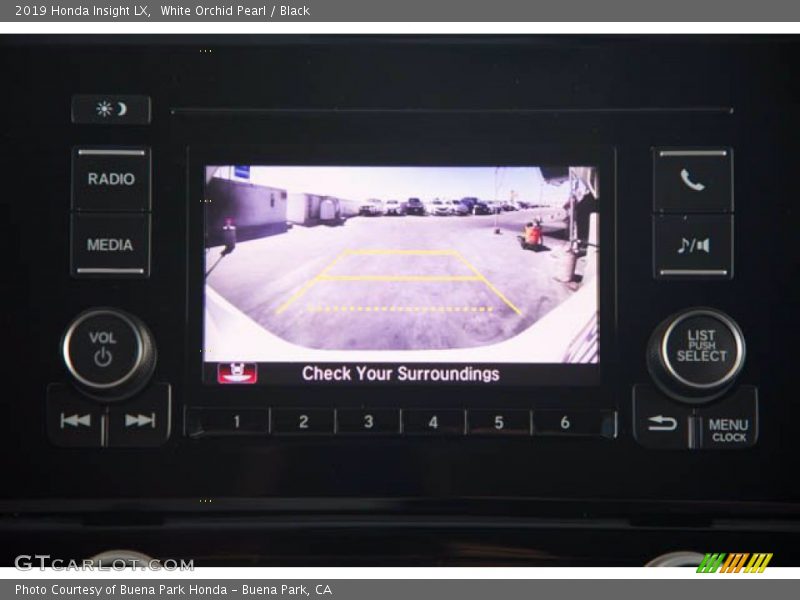 White Orchid Pearl / Black 2019 Honda Insight LX
