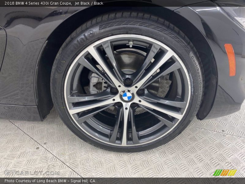 Jet Black / Black 2018 BMW 4 Series 430i Gran Coupe