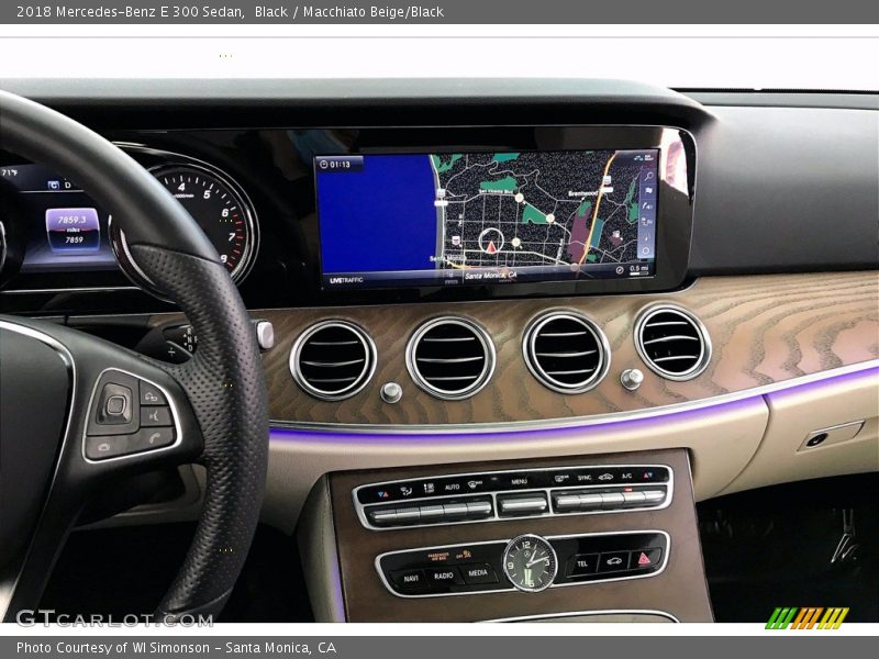 Black / Macchiato Beige/Black 2018 Mercedes-Benz E 300 Sedan