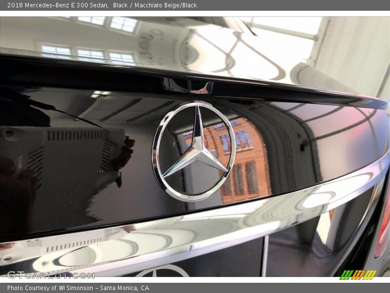 Black / Macchiato Beige/Black 2018 Mercedes-Benz E 300 Sedan