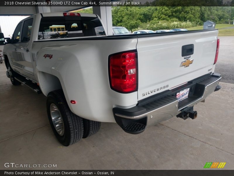 Summit White / Jet Black 2018 Chevrolet Silverado 3500HD LTZ Crew Cab 4x4