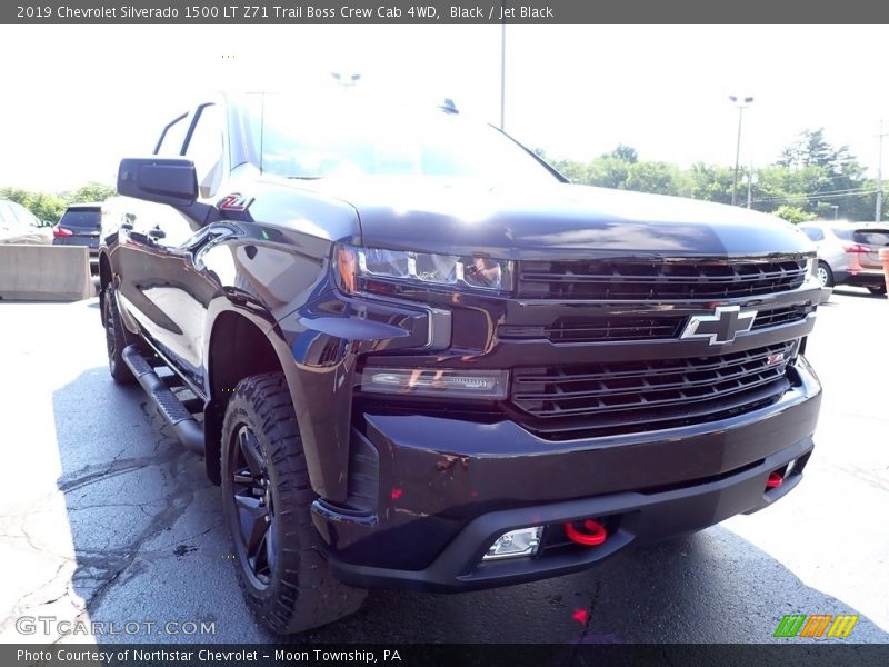Black / Jet Black 2019 Chevrolet Silverado 1500 LT Z71 Trail Boss Crew Cab 4WD