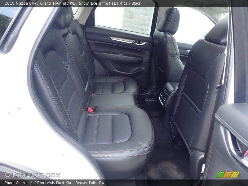 Snowflake White Pearl Mica / Black 2018 Mazda CX-5 Grand Touring AWD