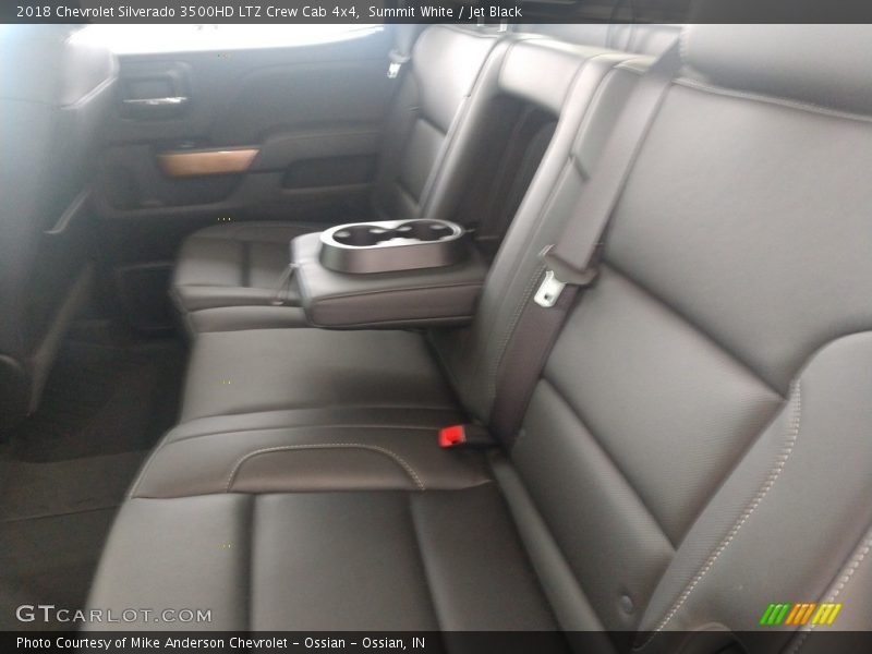 Summit White / Jet Black 2018 Chevrolet Silverado 3500HD LTZ Crew Cab 4x4