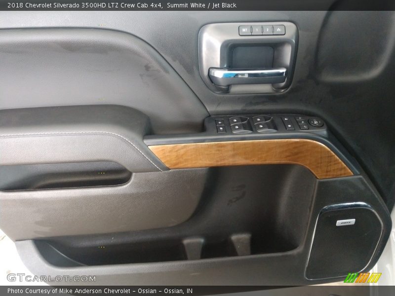 Door Panel of 2018 Silverado 3500HD LTZ Crew Cab 4x4