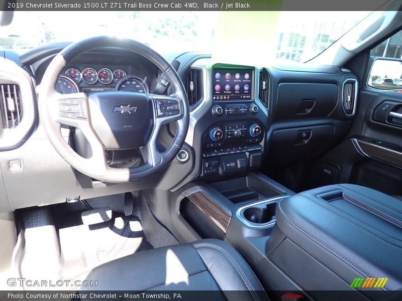 Black / Jet Black 2019 Chevrolet Silverado 1500 LT Z71 Trail Boss Crew Cab 4WD