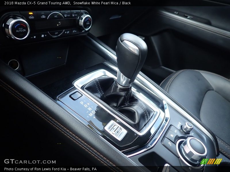 Snowflake White Pearl Mica / Black 2018 Mazda CX-5 Grand Touring AWD