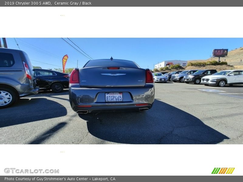 Ceramic Gray / Black 2019 Chrysler 300 S AWD