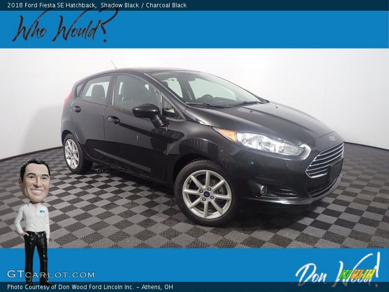 Shadow Black / Charcoal Black 2018 Ford Fiesta SE Hatchback