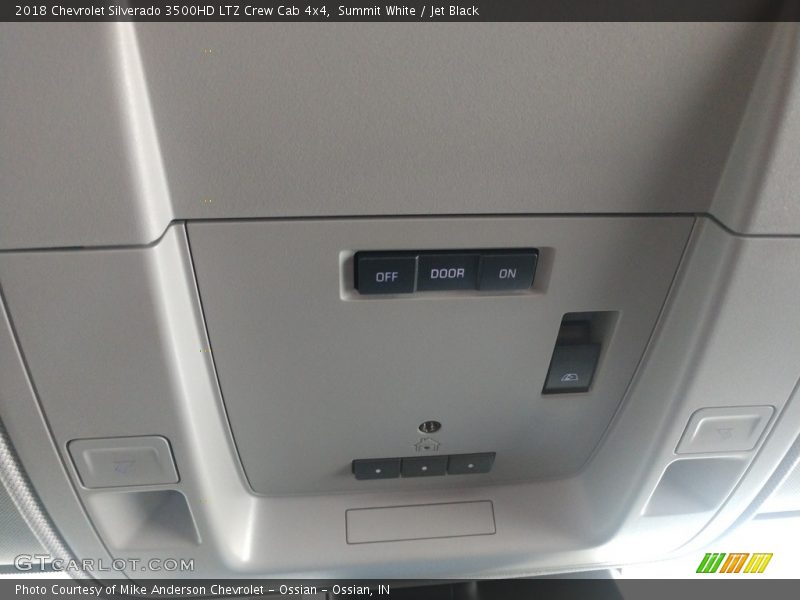 Summit White / Jet Black 2018 Chevrolet Silverado 3500HD LTZ Crew Cab 4x4