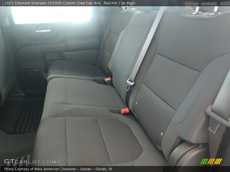 Red Hot / Jet Black 2021 Chevrolet Silverado 2500HD Custom Crew Cab 4x4