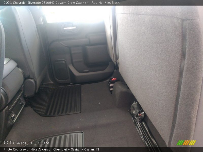 Red Hot / Jet Black 2021 Chevrolet Silverado 2500HD Custom Crew Cab 4x4