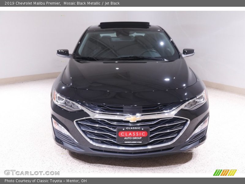 Mosaic Black Metallic / Jet Black 2019 Chevrolet Malibu Premier