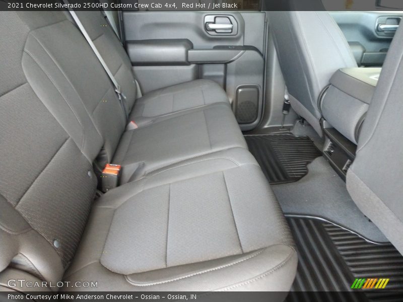 Red Hot / Jet Black 2021 Chevrolet Silverado 2500HD Custom Crew Cab 4x4