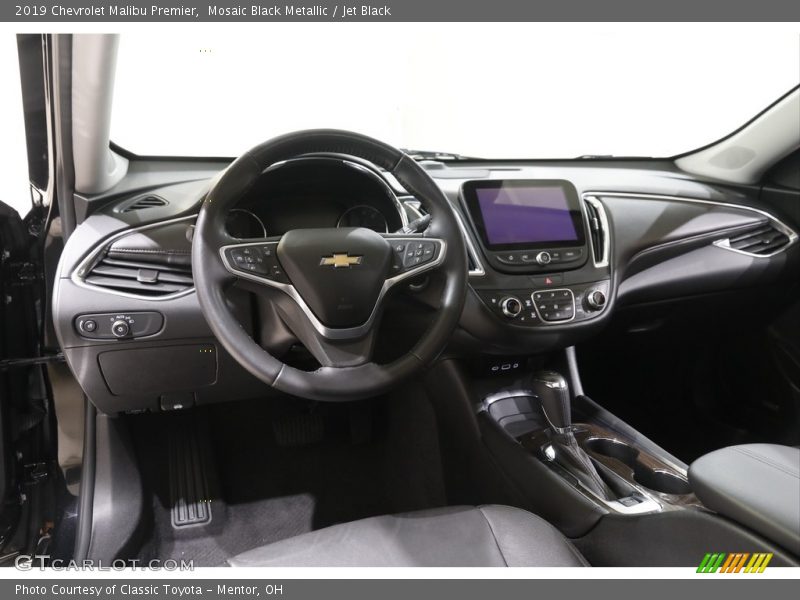 Mosaic Black Metallic / Jet Black 2019 Chevrolet Malibu Premier