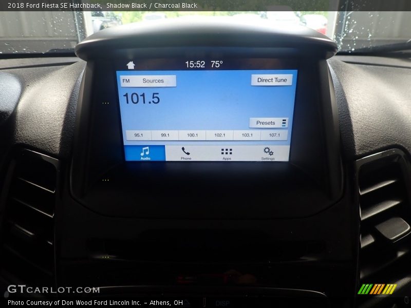 Shadow Black / Charcoal Black 2018 Ford Fiesta SE Hatchback