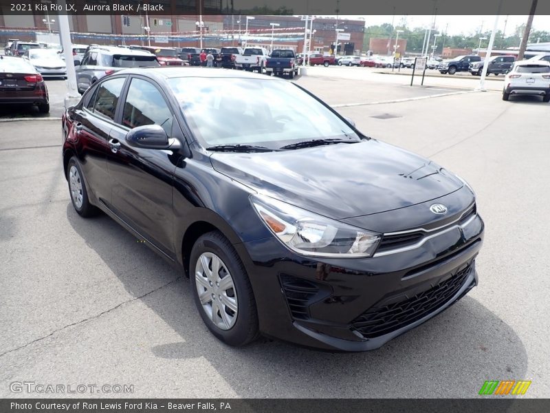 Aurora Black / Black 2021 Kia Rio LX