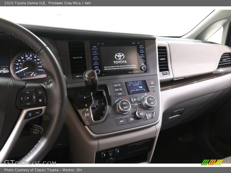 Predawn Gray Mica / Ash 2020 Toyota Sienna XLE