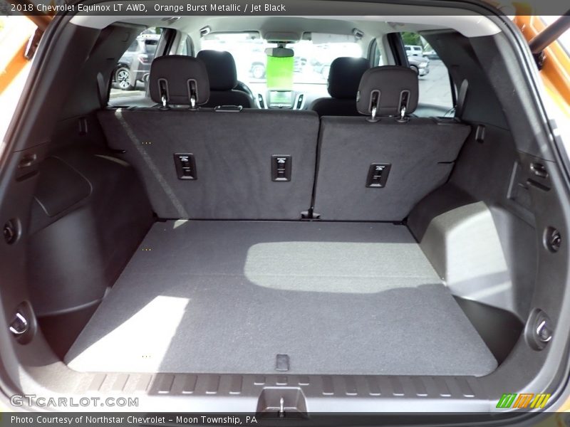 Orange Burst Metallic / Jet Black 2018 Chevrolet Equinox LT AWD