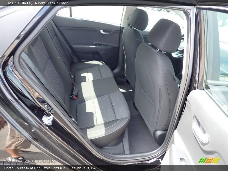 Aurora Black / Black 2021 Kia Rio LX