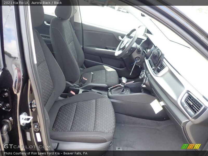 Aurora Black / Black 2021 Kia Rio LX