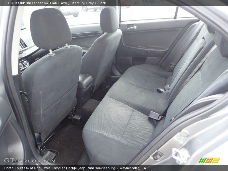 Mercury Gray / Black 2014 Mitsubishi Lancer RALLIART AWC