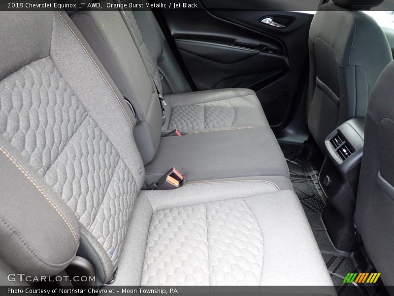 Orange Burst Metallic / Jet Black 2018 Chevrolet Equinox LT AWD