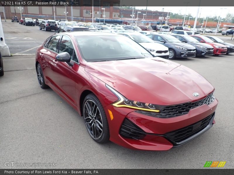 Passion Red / Black 2021 Kia K5 GT