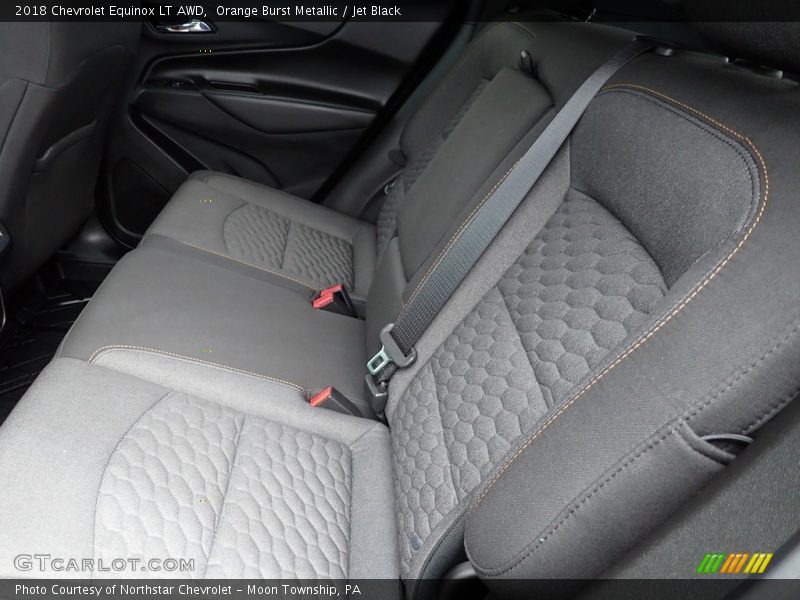 Orange Burst Metallic / Jet Black 2018 Chevrolet Equinox LT AWD