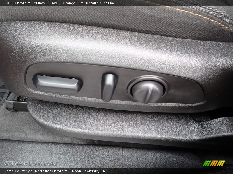 Orange Burst Metallic / Jet Black 2018 Chevrolet Equinox LT AWD