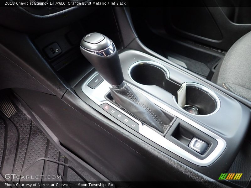 Orange Burst Metallic / Jet Black 2018 Chevrolet Equinox LT AWD