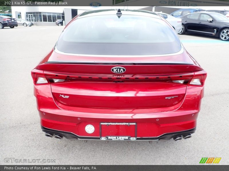 Passion Red / Black 2021 Kia K5 GT